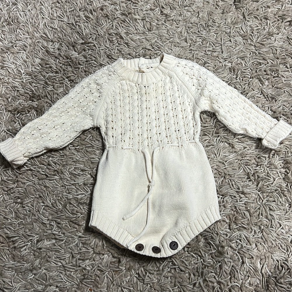 Sweater Onsie, 6-9 Months